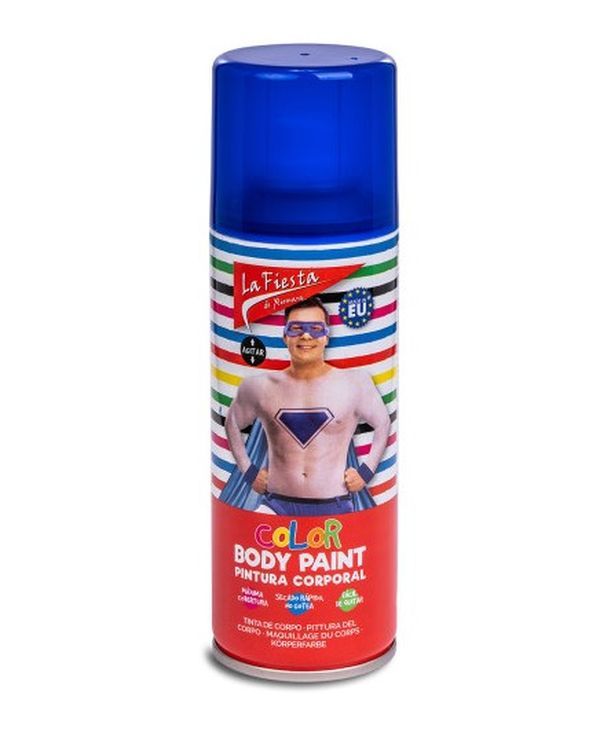 Accessorio Di Halloween Spray Per Il Corpo Blu 200Ml