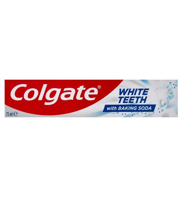 COLGATE Dentifrice White Teeth With Baking Soda 75Ml