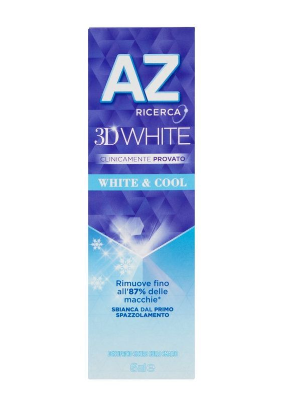 AZ Dentifricio 3D White White&Cool 65Ml
