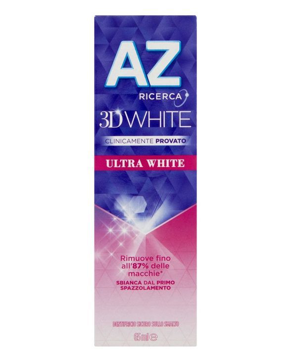 AZ Dentifricio 3D White Ultra White 65Ml