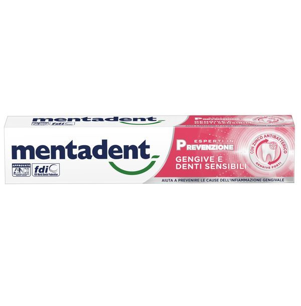 MENTADENT Dentrificio Sensibilità E Gengive 75Ml