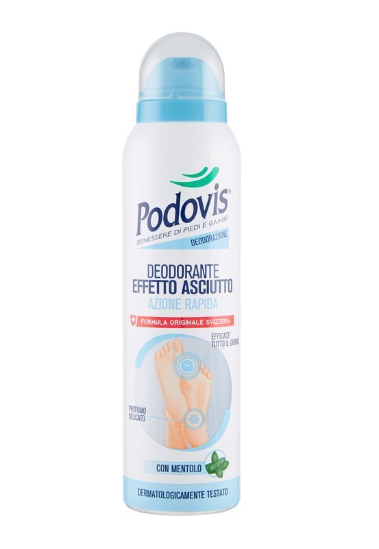 PODOVIS Deodorante Effetto Asciutto 150Ml