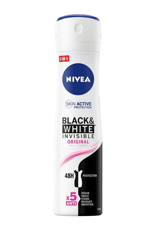 NIVEA Spray Black&White Original 150Ml