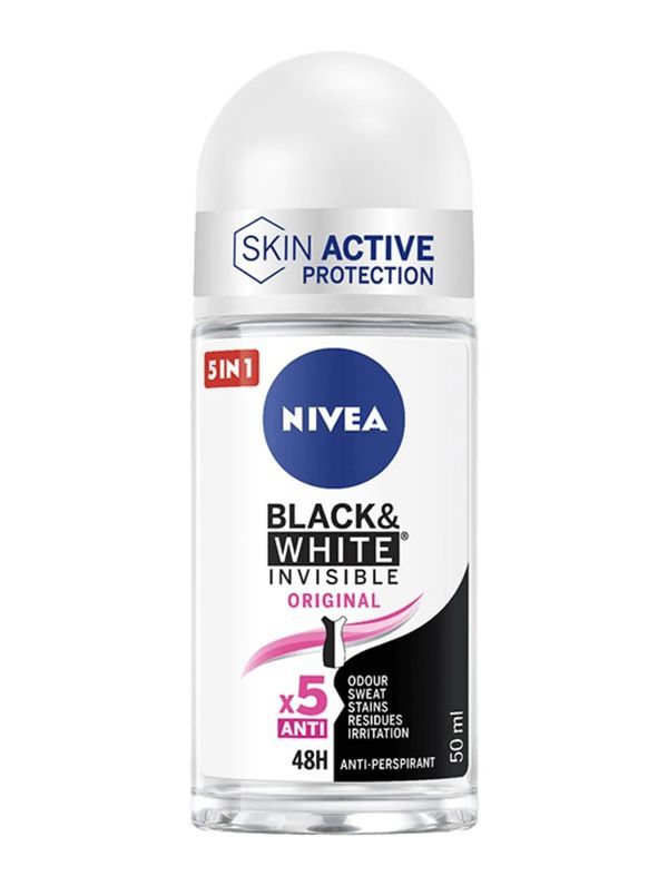 NIVEA Roll On Black&White Original 50Ml