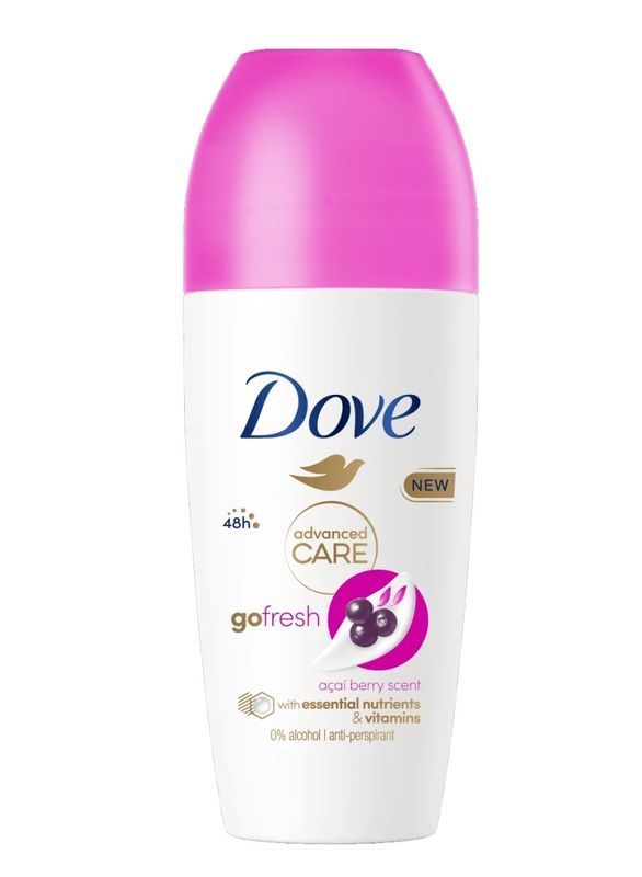 DOVE Roll On Go Fresh - Berry 50Ml