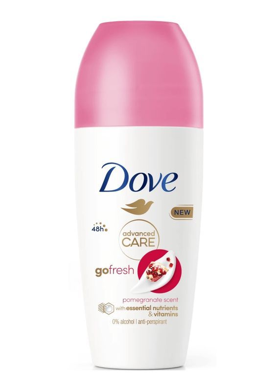 DOVE Roll On Go Fresh - Pomegrane 50Ml