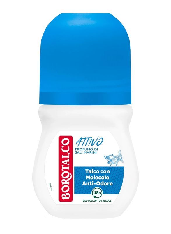 BOROTALCO Roll On Sels Marins Actifs 50Ml