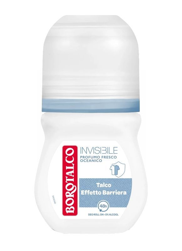 BOROTALCO Roll On Invisible Fresco Oceanico 50Ml