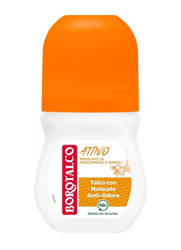 BOROTALCO Roll On Attivo Mandarino E Neroli 50Ml