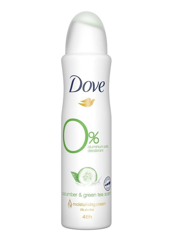 DOVE Spray 0% Aliminium Cucumber 150Ml