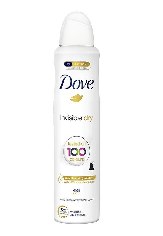 DOVE Spray Invisible Dry 150Ml