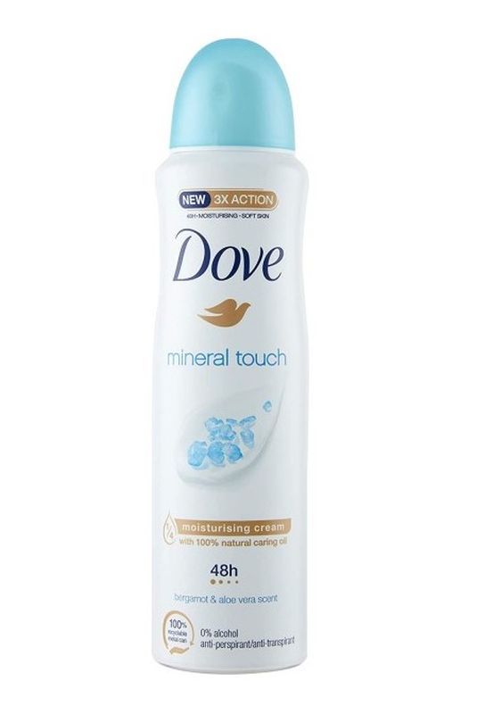 DOVE Spray Mineral Touch 150Ml