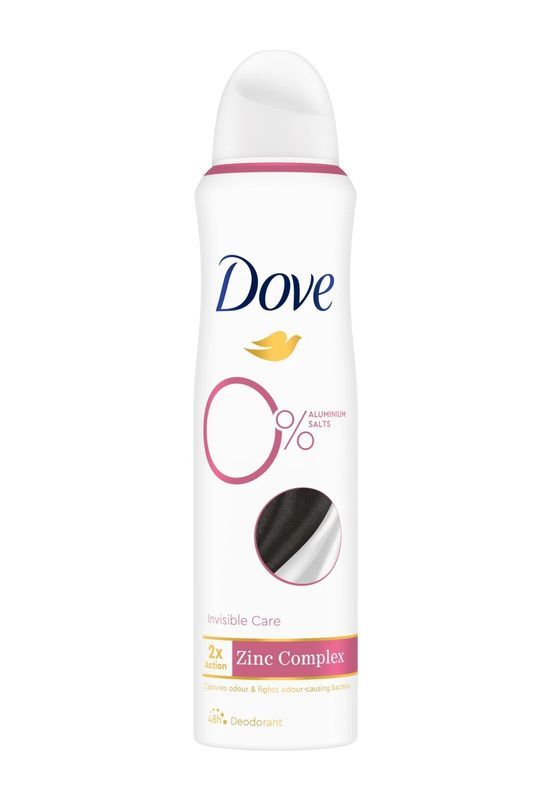 DOVE Spray 0% Aliminium Invisible Care 150Ml