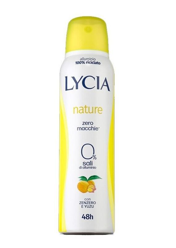 LYCIA Spray Nature Zero Macchie Zenzero E Yazu 150Ml