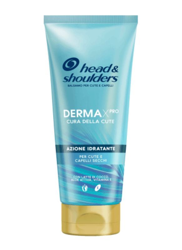 HEAD&SHOULDERS Balsamo Derma X Pro Azione Idratante Latte Cocco E Aloe 220Ml