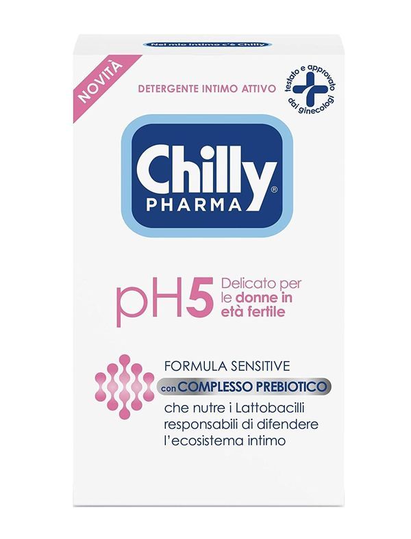 CHILLY Gel Intime Doux Pour Femmes En Âge De Procréer Ph 5 250Ml