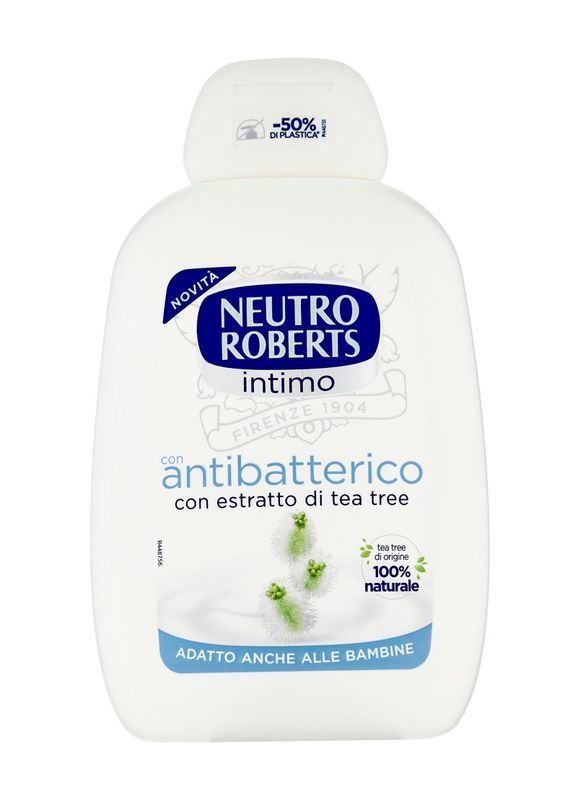 NEUTRO ROBERTS Gel Intimo Effetto Antibatterico Tea Tree 200Ml