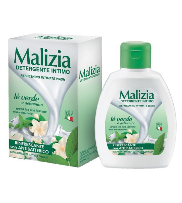 MALIZIA Gel Intime Effet Frais Thé Vert Et Jasmin 200Ml