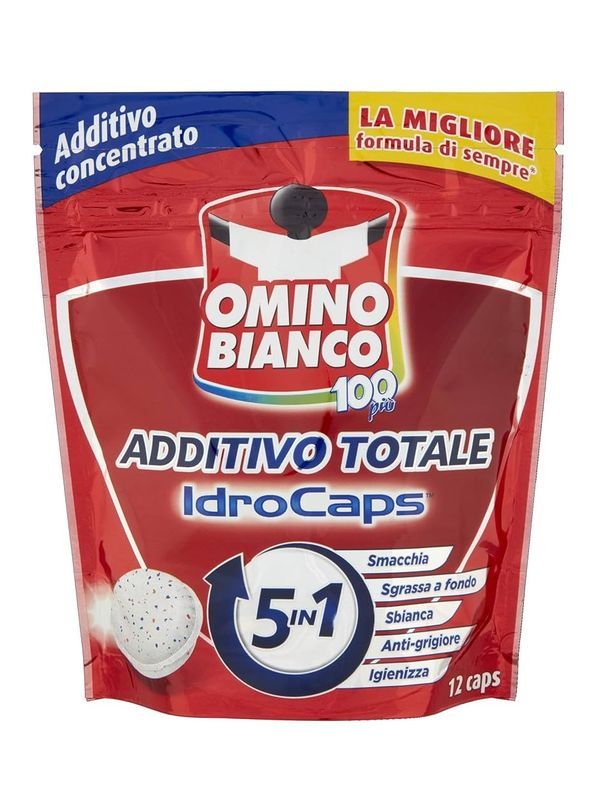 OMINO BIANCO Additif Détachant Idrocaps 