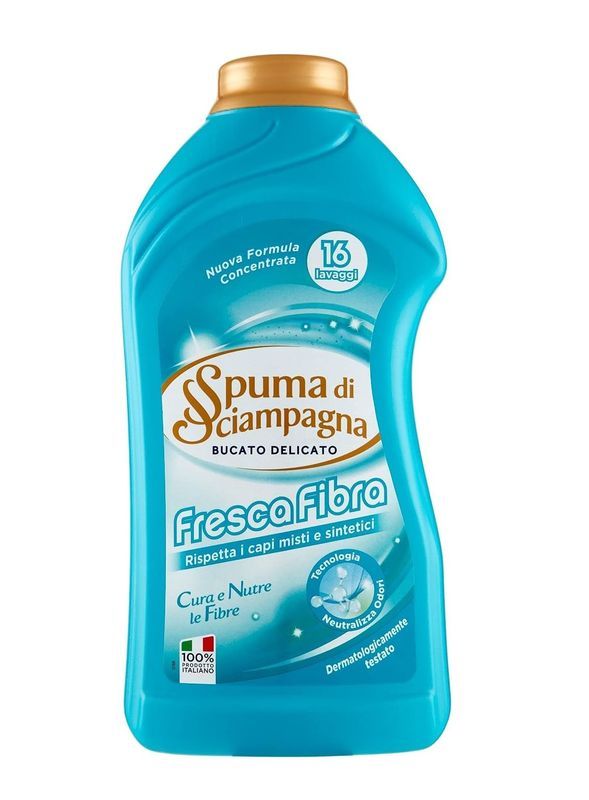 SPUMA DI SCIAMPAGNA Flüssigwaschmittel Frischfaser 800Ml