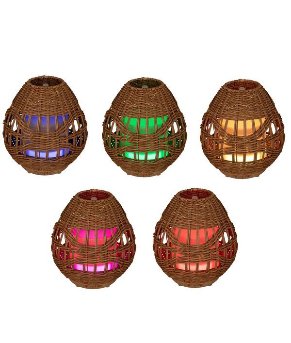 Diffuseur D'Ambiance Lourmarin Effet Rattan 18.7X17Cm