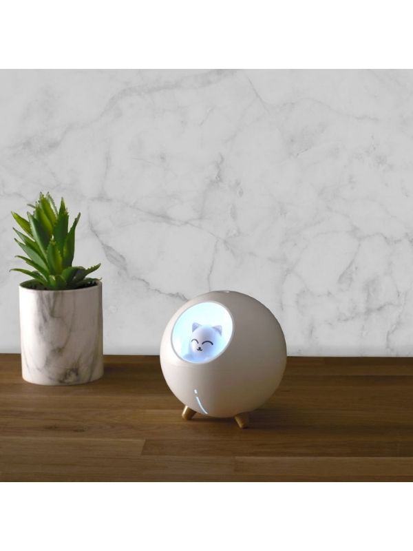 Diffusore Per Ambienti Cat Con Luci Led 