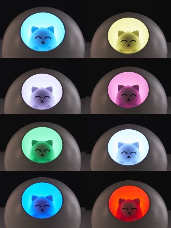 Diffusore Per Ambienti Cat Con Luci Led 