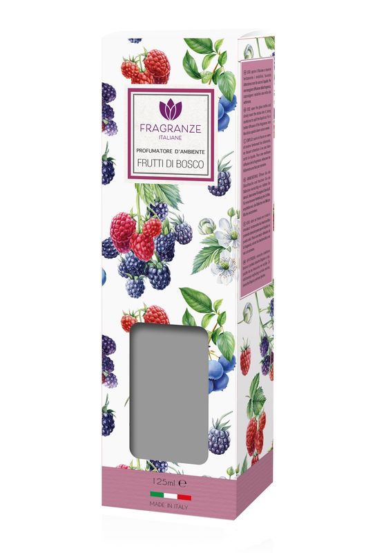 Diffusore Di Fragranza Con Midollini Frutti Di Bosco 125Ml