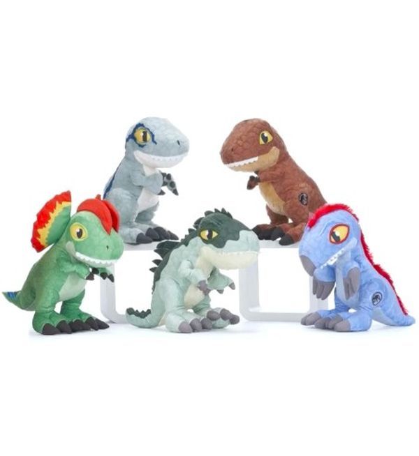 Jurassic World Peluche Per Bambini 28Cm - Assortito