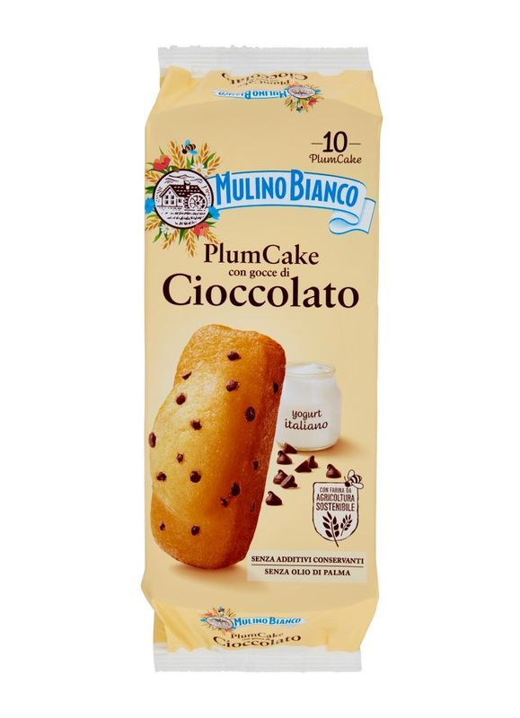 MULINO BIANCO Plumcake Con Yogurt E Gocce Di Cioccolato 350G
