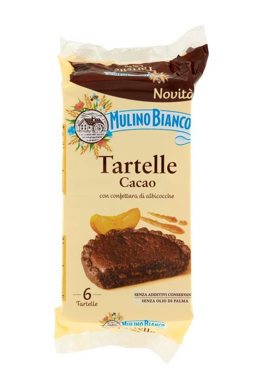 MULINO BIANCO Tartelle Cacao Con Confettura Di Albicocche 288G