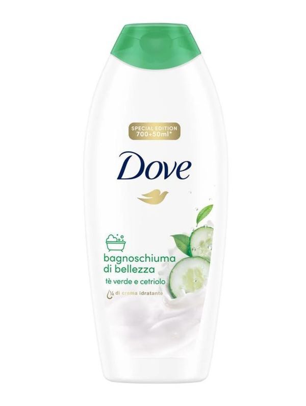 DOVE Bagno Schiuma Te Verde E Cetriolo 750Ml