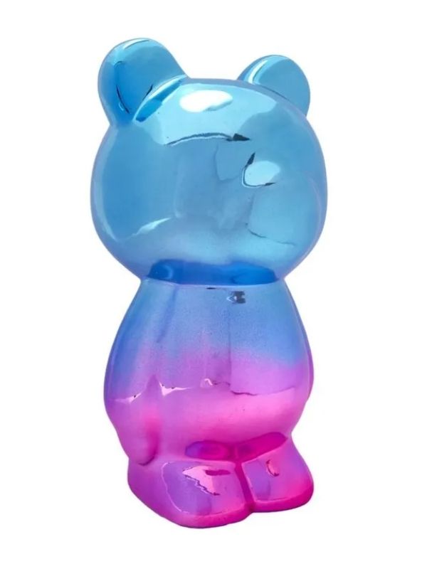 Deko-Objekt Aus Keramik Bär Electroplate 21.5Cm