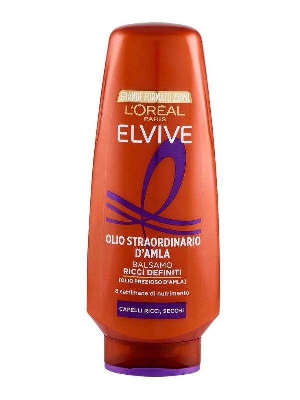 L'OREAL Elvive Balsamo Capelli Ricci E Secchi Olio D'Amla 250Ml