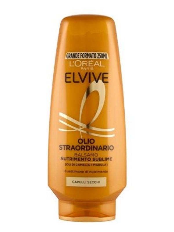 L'OREAL Elvive Balsamo Capelli Secchi Camelia Marula 250Ml