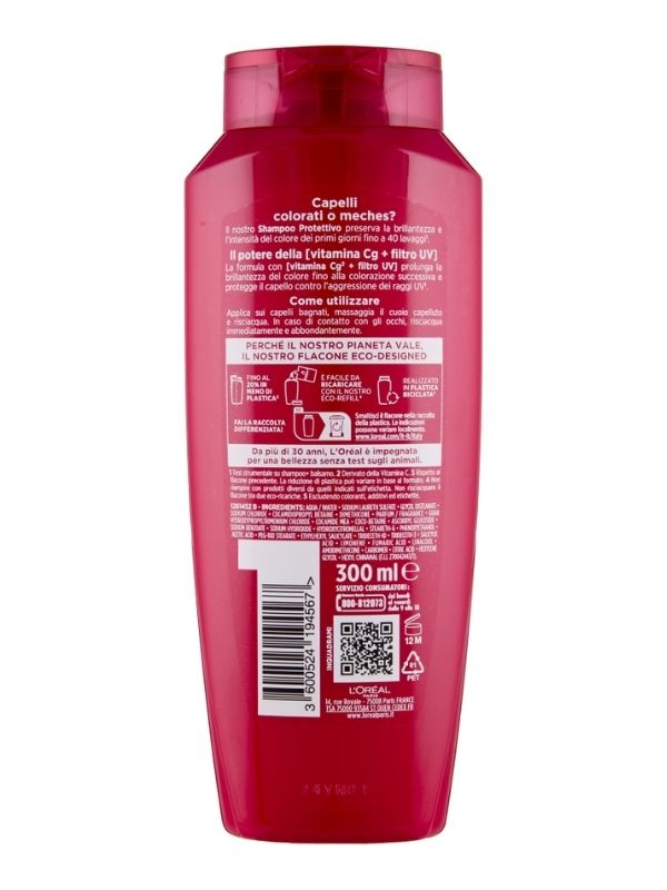 L'OREAL Elvive Shampoo Gefärbtes Oder Strähniges Haar Color Vive 300Ml