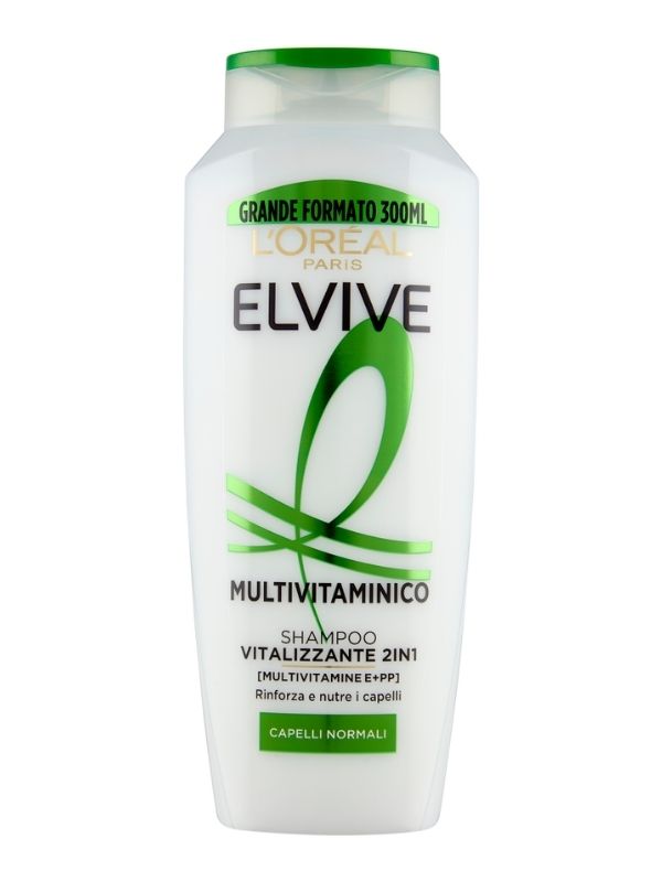 L'OREAL Elvive Shampoo Capelli Normali Multivitaminico 300Ml