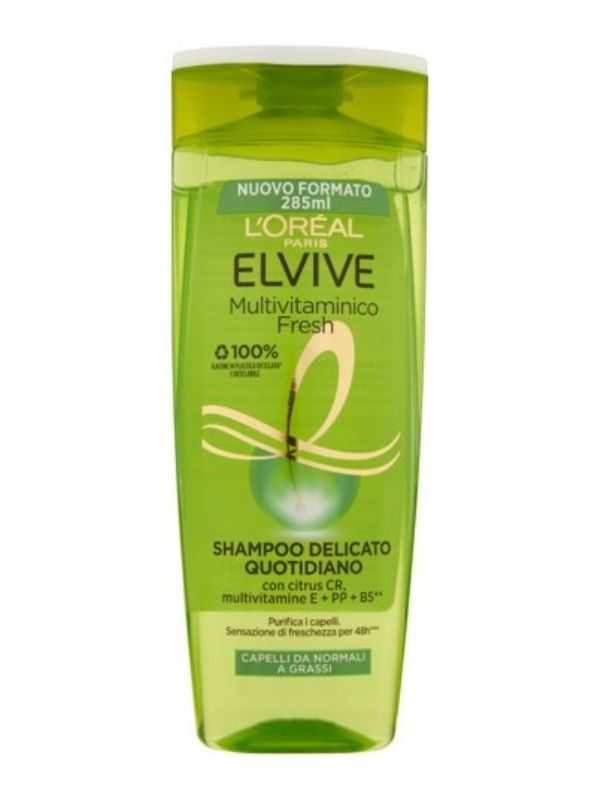 L'OREAL Elvive Shampoo Tutti I Capelli Multivitaminico 285Ml