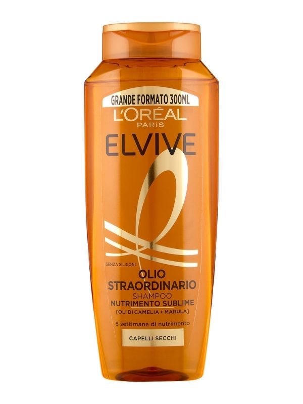L'OREAL Elvive Shampoo Capelli Secchi Camelia Marula 300Ml