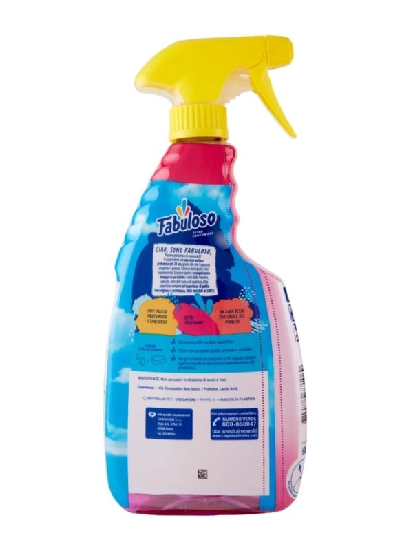 FABULOSO Spray Rosenfrischeglas 600Ml