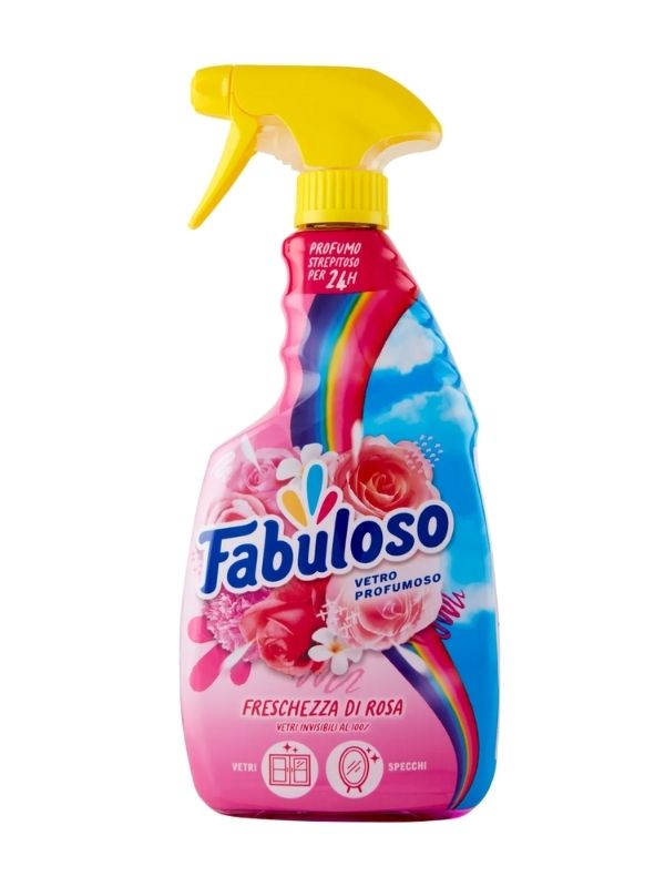 FABULOSO Spray Rosenfrischeglas 600Ml
