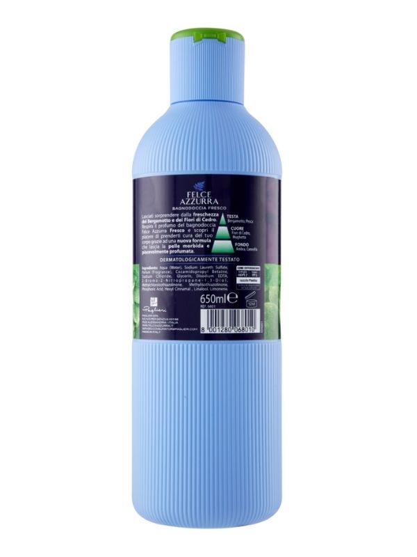 FELCE AZZURRA Bagnodoccia Bergamotto E Fiori Di Cedro 650Ml