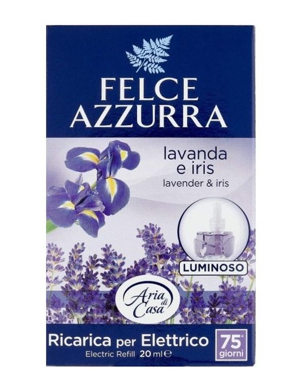 FELCE AZZURRA Ricarica Per Diffusore Elettrico Lavanda E Iris 20Ml