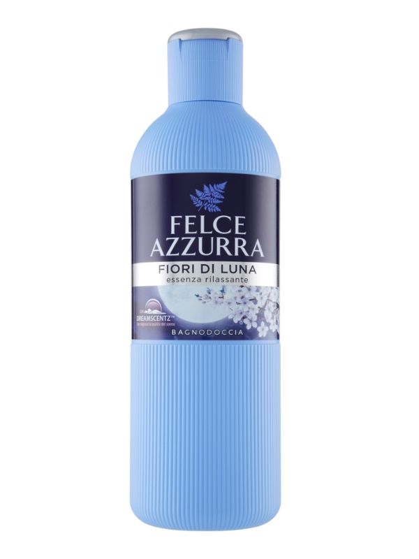 FELCE AZZURRA Bain Douche Fleur De Lune Essence Relaxante 650Ml