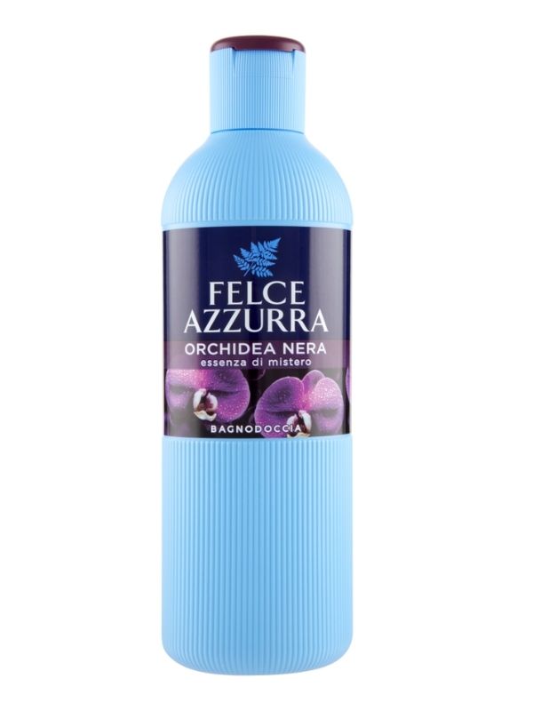 FELCE AZZURRA Bain Douche Orchidée Noire Essence De Mystère 650Ml