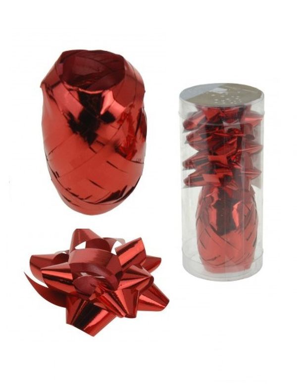 Accessorio Kraft Natalizio Nastri Per Pacchi 5 Pezzi   - Assortito