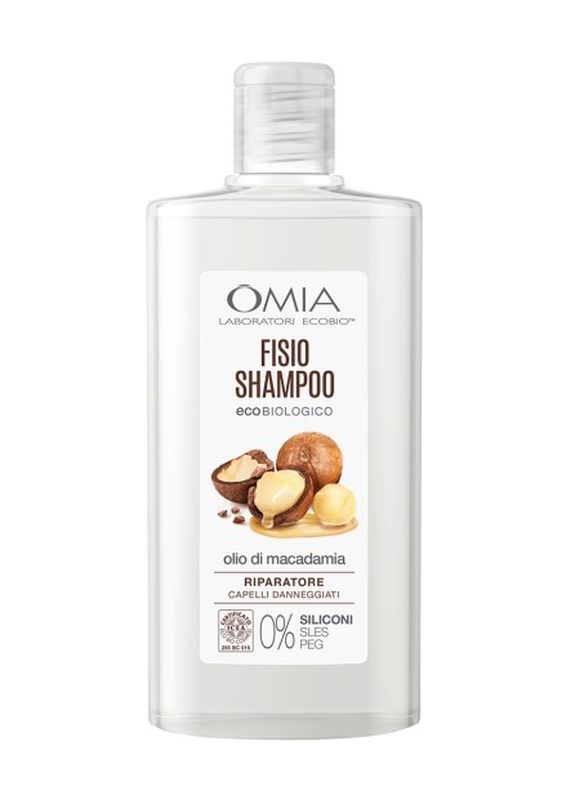 OMIA Fisio Shampoo Olio Di Macadamia 250Ml