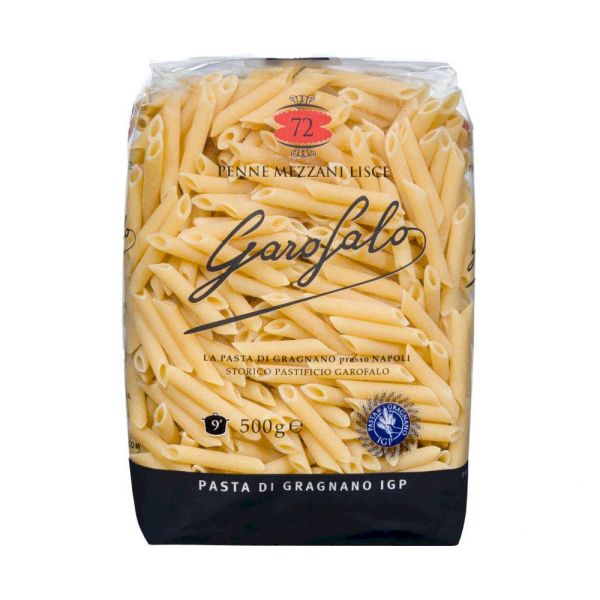 Garofalo Penne Mezzani Lisce N.72 Pasta di Gragnano IGP 500g