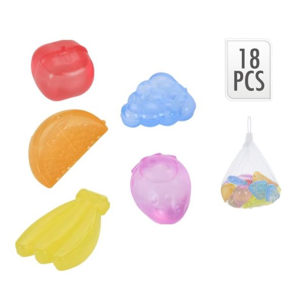 18 Cubi Refrigeranti A Forma Di Frutta