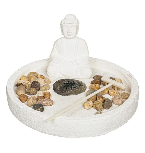 Giardino Zen WASILA Color Bianco 18Cm